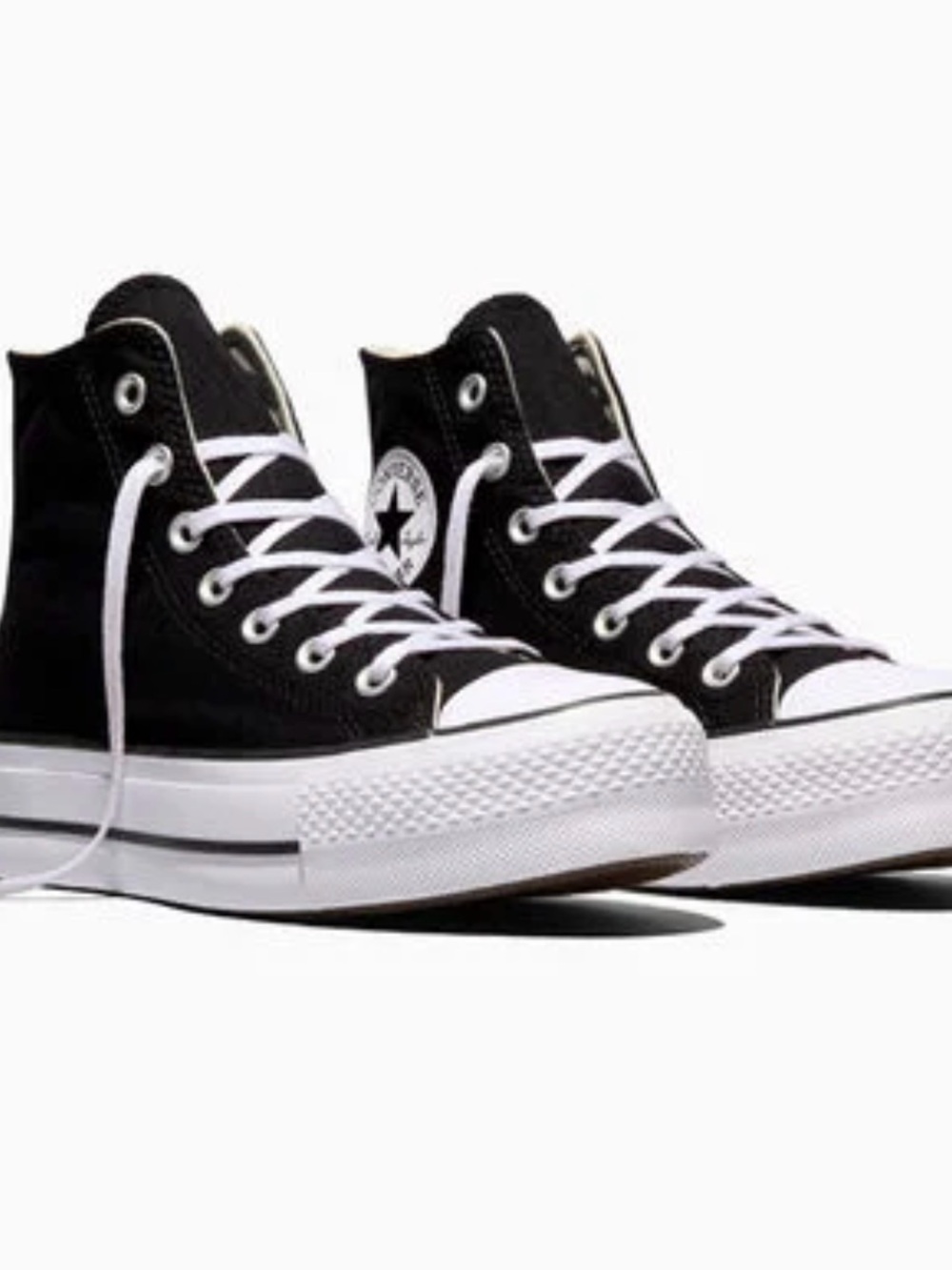 CONVERSE Chuck Taylor All Star Lift Platform Black and White